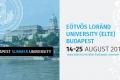 Facebook cover photo of the event called ELTE Budapest Summer University.