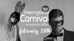 Facebook cover photo of the event called International Carnival.