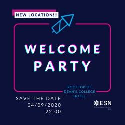 Image of Pre-drinking & Welcome Party - NEW LOCATION