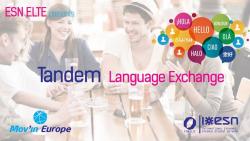 Facebook cover photo of the event called ESN ELTE Tandem Night Vol. 2.