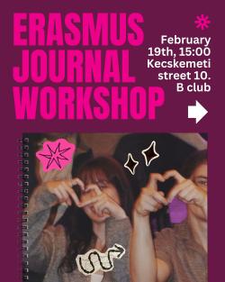 Image of Erasmus Journal Workshop