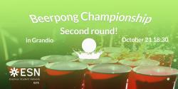 Image of Beerpong Championship // 2nd round